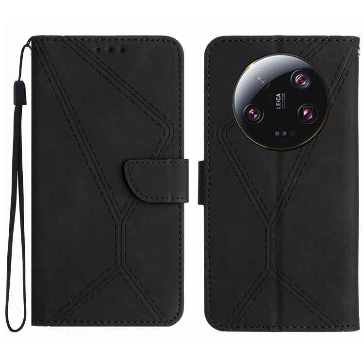 Stitching Embossed Leather Phone Case, For Xiaomi Redmi 13 4G Global / 5G Global, For Xiaomi Redmi A3, For Xiaomi Redmi Note 13 4G Global, For Xiaomi Redmi 13C 5G, For Xiaomi 14 Ultra, For Xiaomi 14 Pro, For Xiaomi 14, For Xiaomi Redmi 13C 4G