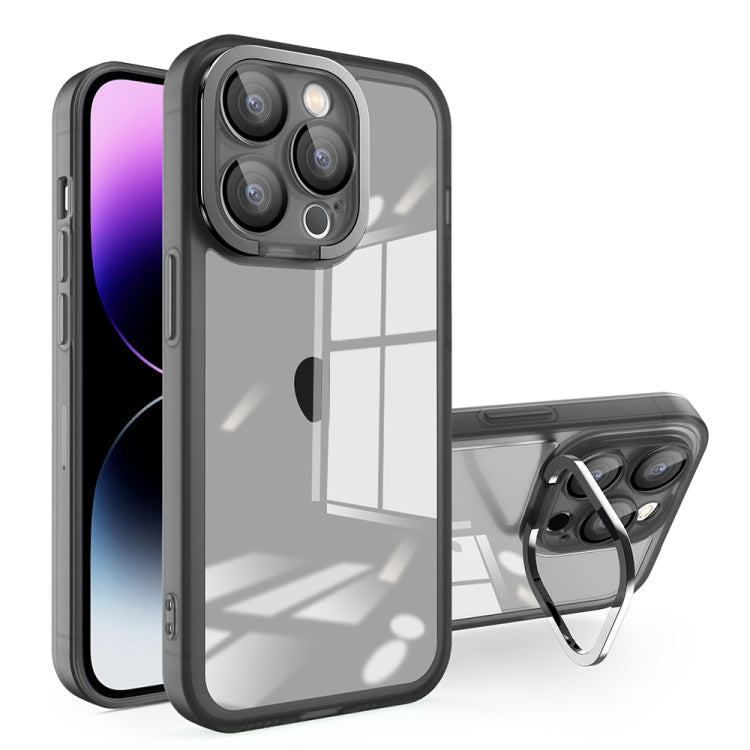 Invisible Lens Bracket Matte Transparent MagSafe Phone Case, For iPhone 15 Pro Max, For iPhone 14 Pro Max, For iPhone 15 Pro, For iPhone 15 Plus, For iPhone 12 Pro Max, For iPhone 14 Plus, For iPhone 13 Pro Max
