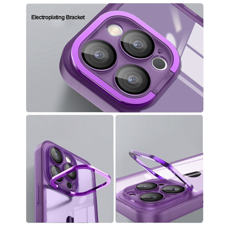 Invisible Lens Bracket Matte Transparent MagSafe Phone Case, For iPhone 15 Pro Max, For iPhone 14 Pro Max, For iPhone 15 Pro, For iPhone 15 Plus, For iPhone 14 Plus, For iPhone 12 Pro Max, For iPhone 13 Pro Max
