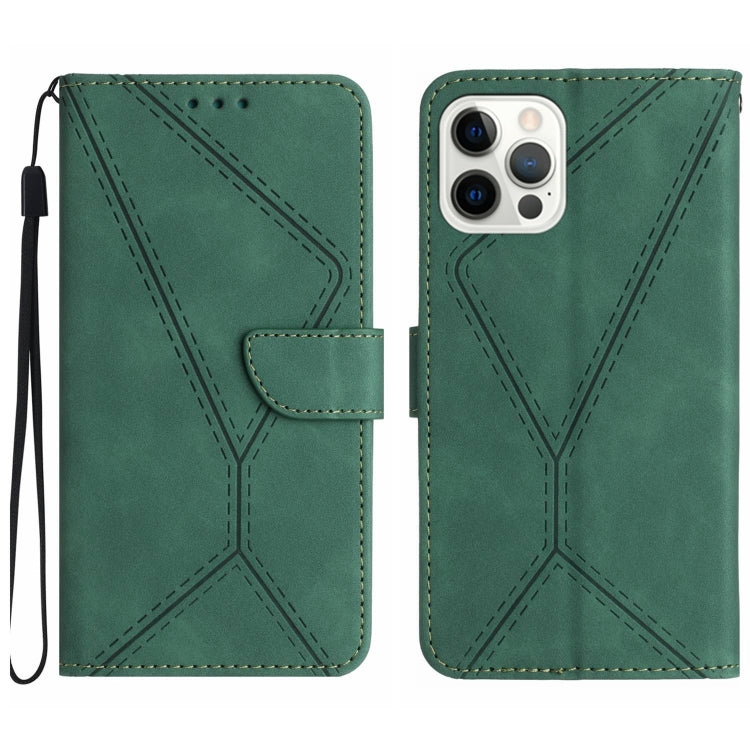 Stitching Embossed Leather Phone Case, For iPhone 14, For iPhone 14 Pro, For iPhone 14 Pro Max, For iPhone 13, For iPhone 13 Pro, For iPhone 13 Pro Max, For iPhone 12 / 12 Pro, For iPhone 12 Pro Max