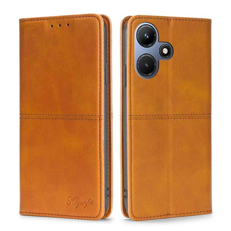 Cow Texture Magnetic Leather Phone Case, For Infinix Note 40 Pro 4G, For Infinix Note 40 Pro 5G, For Infinix Note 40 4G, For Infinix Hot 40i, For Infinix Hot 30 Play 4G, For Infinix Note 30 5G, For Infinix Smart 7 HD, For Infinix Note 30 VIP 5G        ...