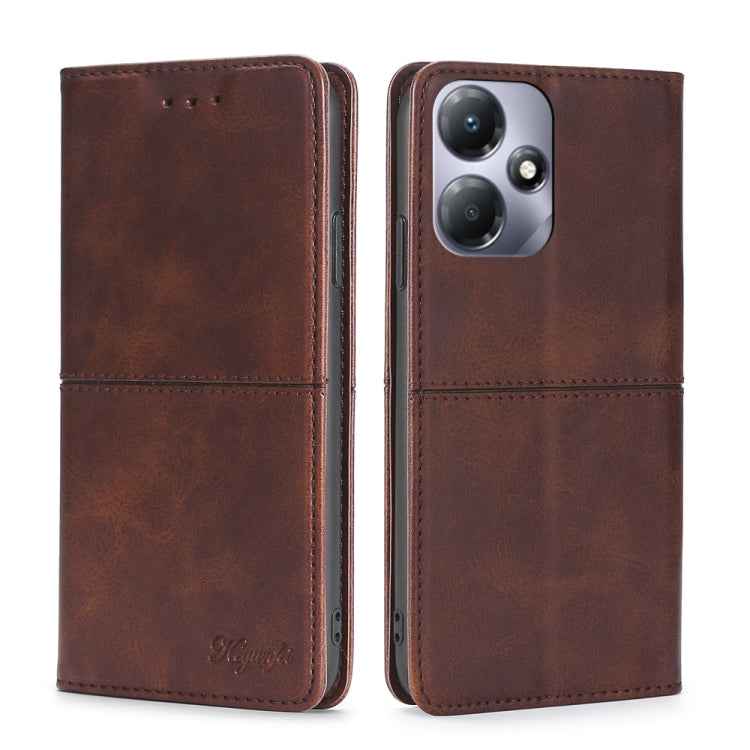 Cow Texture Magnetic Leather Phone Case, For Infinix Note 40 Pro 4G, For Infinix Note 40 Pro 5G, For Infinix Note 40 4G, For Infinix Hot 40i, For Infinix Hot 30 Play 4G, For Infinix Note 30 5G, For Infinix Smart 7 HD, For Infinix Note 30 VIP 5G        ...