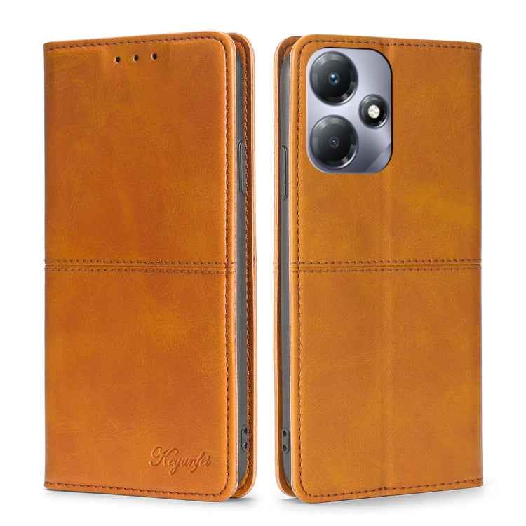 Cow Texture Magnetic Leather Phone Case, For Infinix Note 40 Pro 4G, For Infinix Note 40 Pro 5G, For Infinix Note 40 4G, For Infinix Hot 40i, For Infinix Hot 30 Play 4G, For Infinix Note 30 5G, For Infinix Smart 7 HD, For Infinix Note 30 VIP 5G        ...