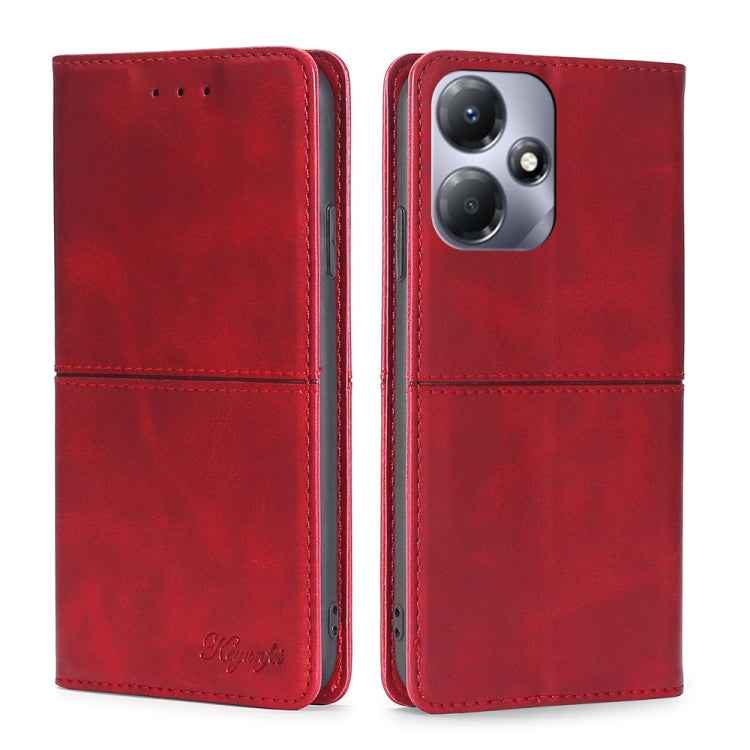 Cow Texture Magnetic Leather Phone Case, For Infinix Note 40 Pro 4G, For Infinix Note 40 Pro 5G, For Infinix Note 40 4G, For Infinix Hot 40i, For Infinix Hot 30 Play 4G, For Infinix Note 30 5G, For Infinix Smart 7 HD, For Infinix Note 30 VIP 5G        ...
