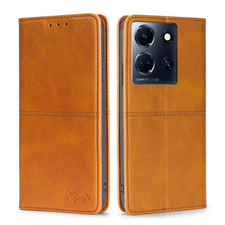 Cow Texture Magnetic Leather Phone Case, For Infinix Note 40 Pro 4G, For Infinix Note 40 Pro 5G, For Infinix Note 40 4G, For Infinix Hot 40i, For Infinix Hot 30 Play 4G, For Infinix Note 30 5G, For Infinix Smart 7 HD, For Infinix Note 30 VIP 5G        ...