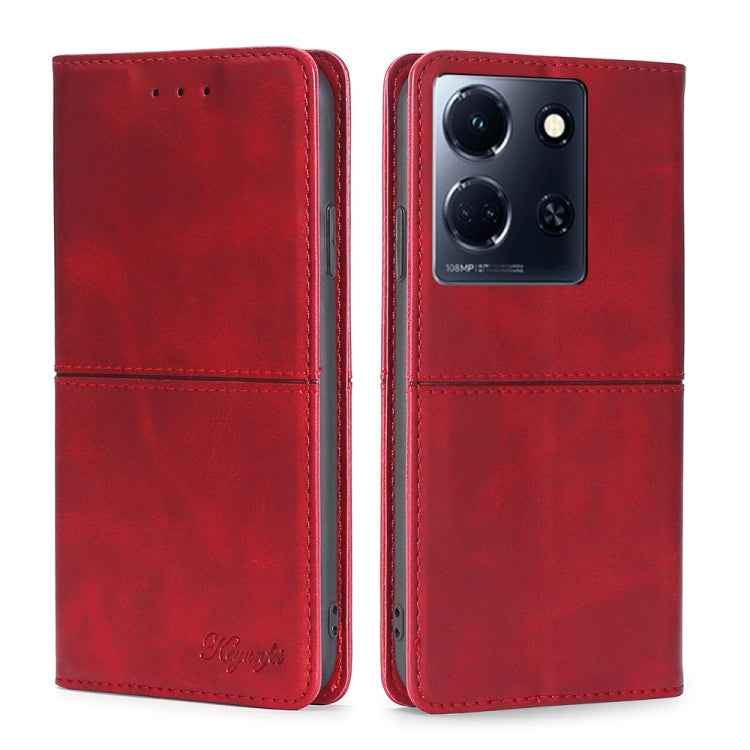 Cow Texture Magnetic Leather Phone Case, For Infinix Note 40 Pro 4G, For Infinix Note 40 Pro 5G, For Infinix Note 40 4G, For Infinix Hot 40i, For Infinix Hot 30 Play 4G, For Infinix Note 30 5G, For Infinix Smart 7 HD, For Infinix Note 30 VIP 5G        ...