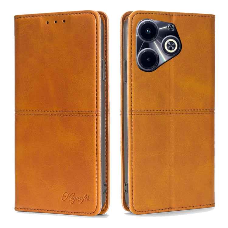 Cow Texture Magnetic Leather Phone Case, For Infinix Note 40 Pro 4G, For Infinix Note 40 Pro 5G, For Infinix Note 40 4G, For Infinix Hot 40i, For Infinix Hot 30 Play 4G, For Infinix Note 30 5G, For Infinix Smart 7 HD, For Infinix Note 30 VIP 5G        ...