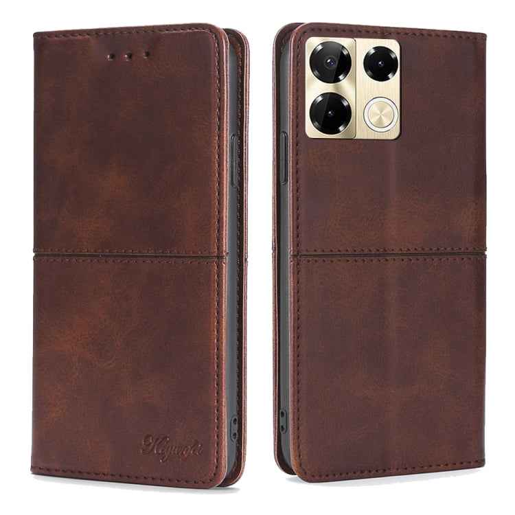 Cow Texture Magnetic Leather Phone Case, For Infinix Note 40 Pro 4G, For Infinix Note 40 Pro 5G, For Infinix Note 40 4G, For Infinix Hot 40i, For Infinix Hot 30 Play 4G, For Infinix Note 30 5G, For Infinix Smart 7 HD, For Infinix Note 30 VIP 5G        ...