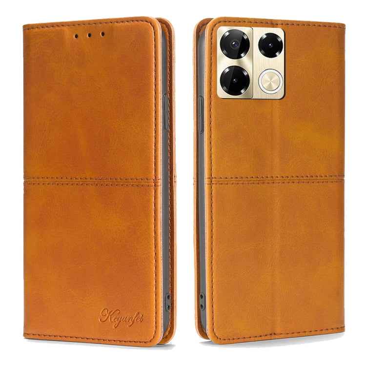 Cow Texture Magnetic Leather Phone Case, For Infinix Note 40 Pro 4G, For Infinix Note 40 Pro 5G, For Infinix Note 40 4G, For Infinix Hot 40i, For Infinix Hot 30 Play 4G, For Infinix Note 30 5G, For Infinix Smart 7 HD, For Infinix Note 30 VIP 5G        ...