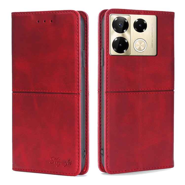 Cow Texture Magnetic Leather Phone Case, For Infinix Note 40 Pro 4G, For Infinix Note 40 Pro 5G, For Infinix Note 40 4G, For Infinix Hot 40i, For Infinix Hot 30 Play 4G, For Infinix Note 30 5G, For Infinix Smart 7 HD, For Infinix Note 30 VIP 5G        ...