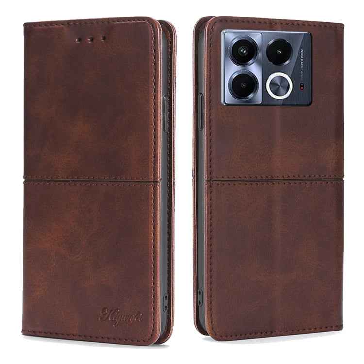 Cow Texture Magnetic Leather Phone Case, For Infinix Hot 60 5G, For Infinix Hot 60 Pro+ 4G, For Infinix Hot 60 Pro 4G, For Infinix Smart 10 4G, For Infinix Note 50s 5G, For Infinix Note 50x 5G, For Infinix Note 50 Pro+ 5G, For Infinix Note 50 4G       ...