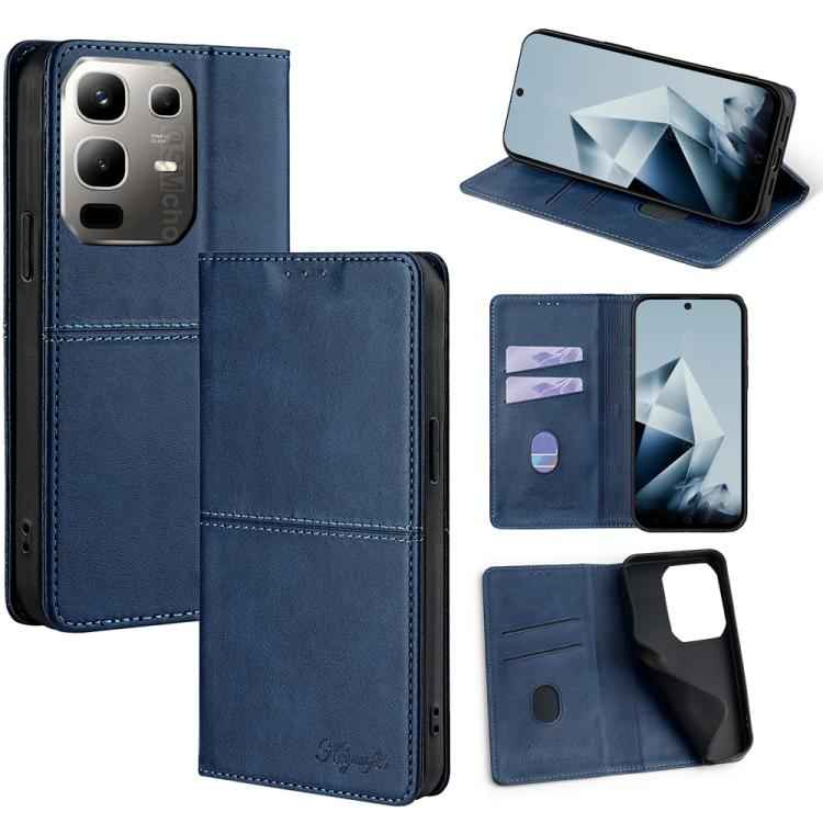 Cow Texture Magnetic Leather Phone Case, For Infinix Hot 60 5G, For Infinix Hot 60 Pro+ 4G, For Infinix Hot 60 Pro 4G, For Infinix Smart 10 4G, For Infinix Note 50s 5G, For Infinix Note 50x 5G, For Infinix Note 50 Pro+ 5G, For Infinix Note 50 4G       ...