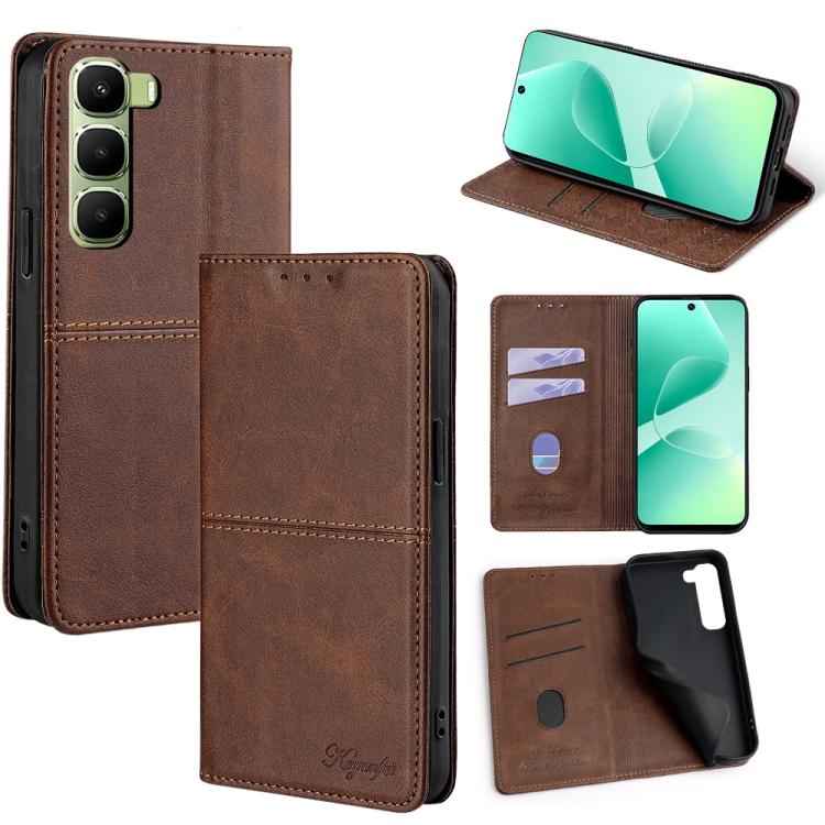 Cow Texture Magnetic Leather Phone Case, For Infinix Hot 60 5G, For Infinix Hot 60 Pro+ 4G, For Infinix Hot 60 Pro 4G, For Infinix Smart 10 4G, For Infinix Note 50s 5G, For Infinix Note 50x 5G, For Infinix Note 50 Pro+ 5G, For Infinix Note 50 4G       ...