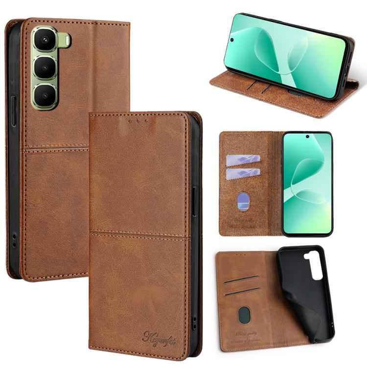 Cow Texture Magnetic Leather Phone Case, For Infinix Hot 60 5G, For Infinix Hot 60 Pro+ 4G, For Infinix Hot 60 Pro 4G, For Infinix Smart 10 4G, For Infinix Note 50s 5G, For Infinix Note 50x 5G, For Infinix Note 50 Pro+ 5G, For Infinix Note 50 4G       ...