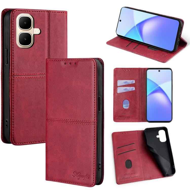 Cow Texture Magnetic Leather Phone Case, For Infinix Hot 60 5G, For Infinix Hot 60 Pro+ 4G, For Infinix Hot 60 Pro 4G, For Infinix Smart 10 4G, For Infinix Note 50s 5G, For Infinix Note 50x 5G, For Infinix Note 50 Pro+ 5G, For Infinix Note 50 4G       ...