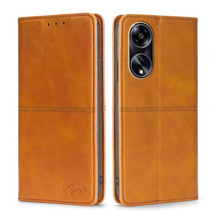 Cow Texture Magnetic Leather Phone Case, For OPPO Find X7 5G, For OPPO Find X7 Ultra 5G, For OPPO Reno10 Pro+ 5G, For OPPO A1 5G