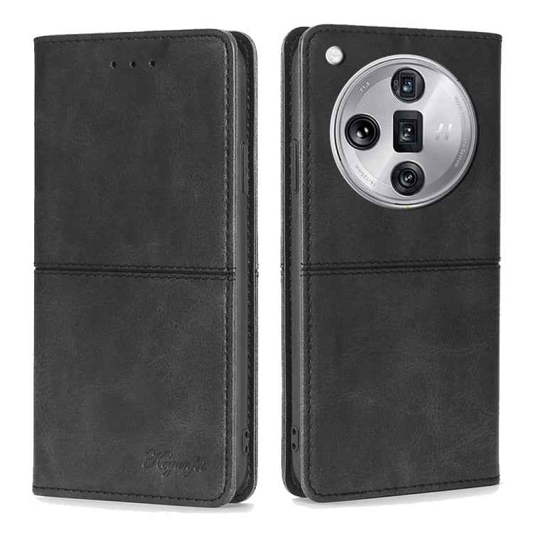 Cow Texture Magnetic Leather Phone Case, For OPPO Find X7 5G, For OPPO Find X7 Ultra 5G, For OPPO Reno10 Pro+ 5G, For OPPO A1 5G