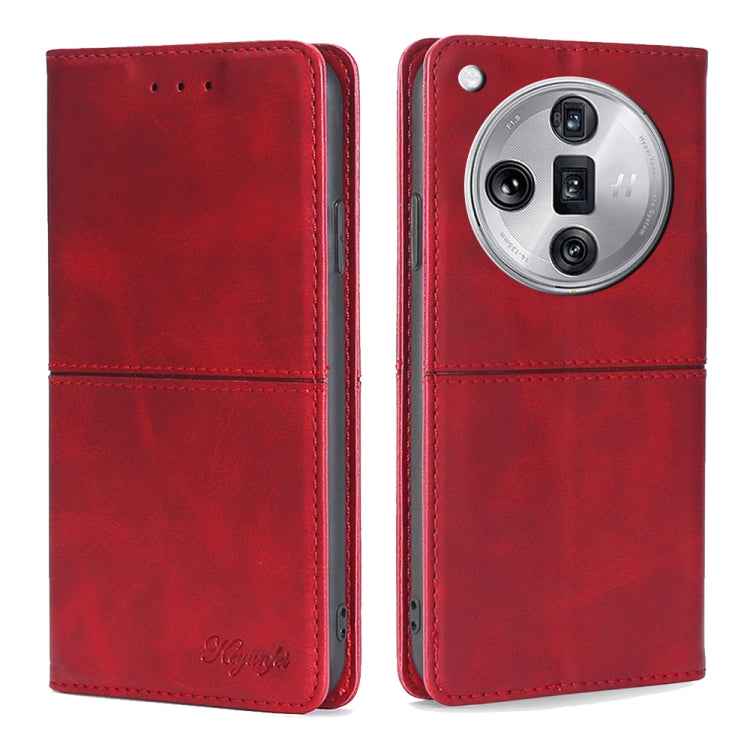 Cow Texture Magnetic Leather Phone Case, For OPPO Find X7 5G, For OPPO Find X7 Ultra 5G, For OPPO Reno10 Pro+ 5G, For OPPO A1 5G