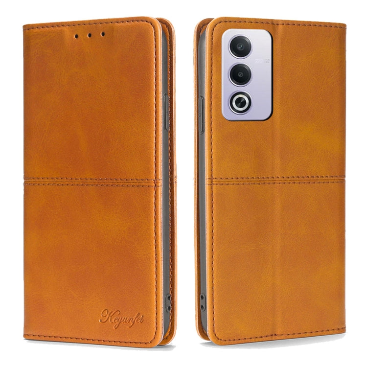 Cow Texture Magnetic Leather Phone Case, For OPPO Find X8 Ultra 5G, For OPPO F29 5G Global, For OPPO A5 Pro 5G Global, For OPPO A3 5G India, For OPPO Reno12 F 5G, For OPPO A3 Pro 5G India, For OPPO Reno12 5G Global, For OPPO A60 4G Global              ...