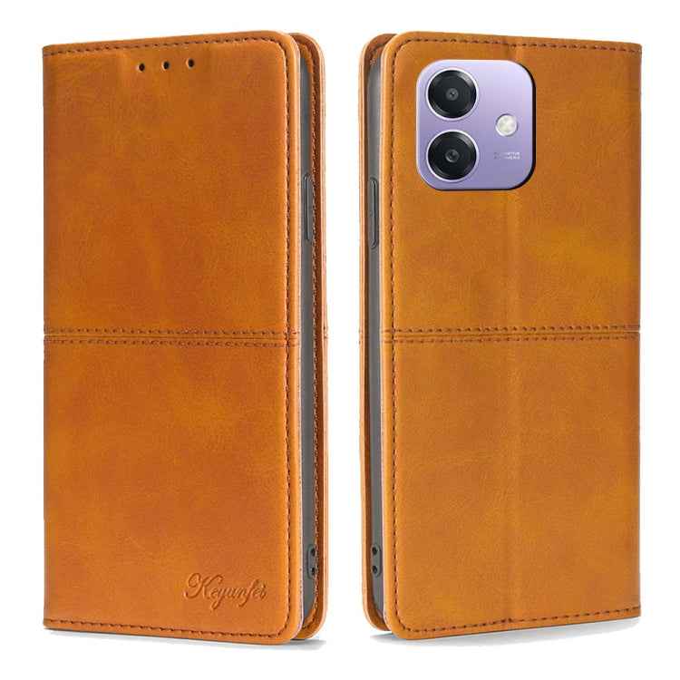 Cow Texture Magnetic Leather Phone Case, For OPPO Find X8 Ultra 5G, For OPPO F29 5G Global, For OPPO A5 Pro 5G Global, For OPPO A3 5G India, For OPPO Reno12 F 5G, For OPPO A3 Pro 5G India, For OPPO Reno12 5G Global, For OPPO A60 4G Global              ...