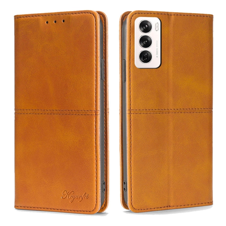 Cow Texture Magnetic Leather Phone Case, For OPPO Reno12 5G Global, For OPPO A60 4G Global, For OPPO Reno11 F 5G, For OPPO Find X7 5G, For OPPO Find X7 Ultra 5G, For OPPO Reno10 Pro+ 5G, For OPPO A1 5G