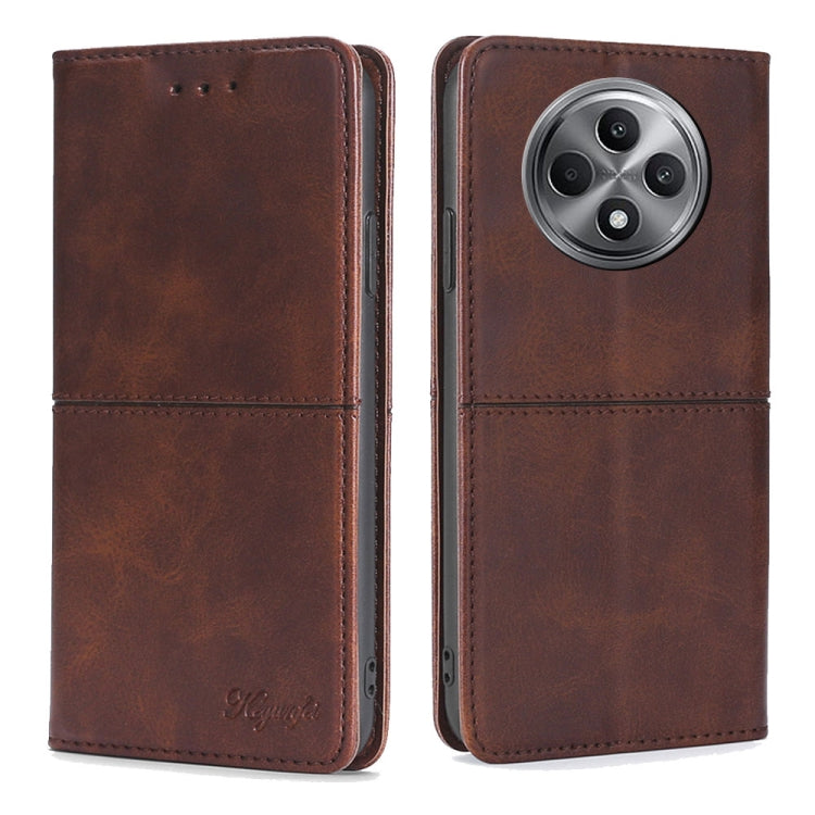 Cow Texture Magnetic Leather Phone Case, For OPPO Find X8 Ultra 5G, For OPPO F29 5G Global, For OPPO A5 Pro 5G Global, For OPPO A3 5G India, For OPPO Reno12 F 5G, For OPPO A3 Pro 5G India, For OPPO Reno12 5G Global, For OPPO A60 4G Global              ...