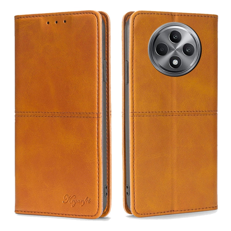 Cow Texture Magnetic Leather Phone Case, For OPPO Find X8 Ultra 5G, For OPPO F29 5G Global, For OPPO A5 Pro 5G Global, For OPPO A3 5G India, For OPPO Reno12 F 5G, For OPPO A3 Pro 5G India, For OPPO Reno12 5G Global, For OPPO A60 4G Global              ...
