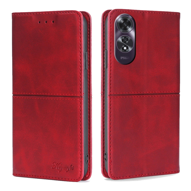 Cow Texture Magnetic Leather Phone Case, For OPPO Reno12 5G Global, For OPPO A60 4G Global, For OPPO Reno11 F 5G, For OPPO Find X7 5G, For OPPO Find X7 Ultra 5G, For OPPO Reno10 Pro+ 5G, For OPPO A1 5G