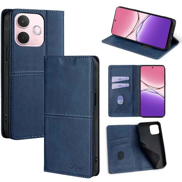 Cow Texture Magnetic Leather Phone Case, For OPPO Find X8 Ultra 5G, For OPPO F29 5G Global, For OPPO A5 Pro 5G Global, For OPPO A3 5G India, For OPPO Reno12 F 5G, For OPPO A3 Pro 5G India, For OPPO Reno12 5G Global, For OPPO A60 4G Global              ...