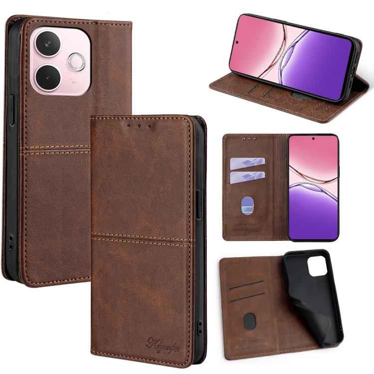Cow Texture Magnetic Leather Phone Case, For OPPO Find X8 Ultra 5G, For OPPO F29 5G Global, For OPPO A5 Pro 5G Global, For OPPO A3 5G India, For OPPO Reno12 F 5G, For OPPO A3 Pro 5G India, For OPPO Reno12 5G Global, For OPPO A60 4G Global              ...
