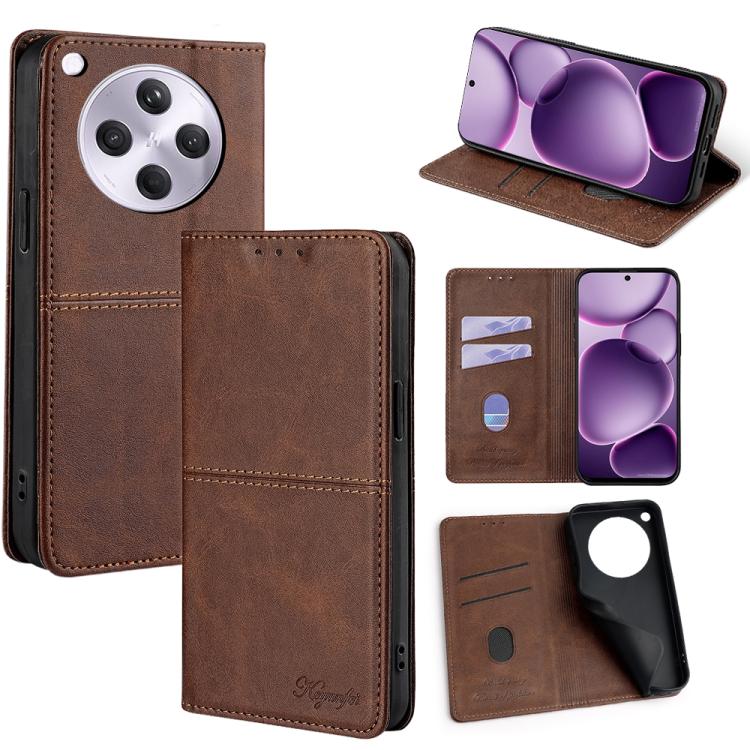 Cow Texture Magnetic Leather Phone Case, For OPPO A5 5G 2025 Global, For OPPO Find X8s+ 5G, For OPPO Find X8s 5G, For OPPO Find X8 Ultra 5G, For OPPO F29 5G Global, For OPPO A5 Pro 5G Global, For OPPO A3 5G India, For OPPO Reno12 F 5G                  ...