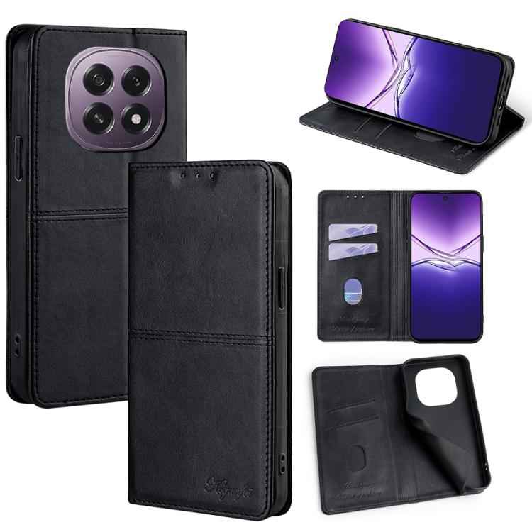 Cow Texture Magnetic Leather Phone Case, For OPPO Find X8 Ultra 5G, For OPPO F29 5G Global, For OPPO A5 Pro 5G Global, For OPPO A3 5G India, For OPPO Reno12 F 5G, For OPPO A3 Pro 5G India, For OPPO Reno12 5G Global, For OPPO A60 4G Global              ...