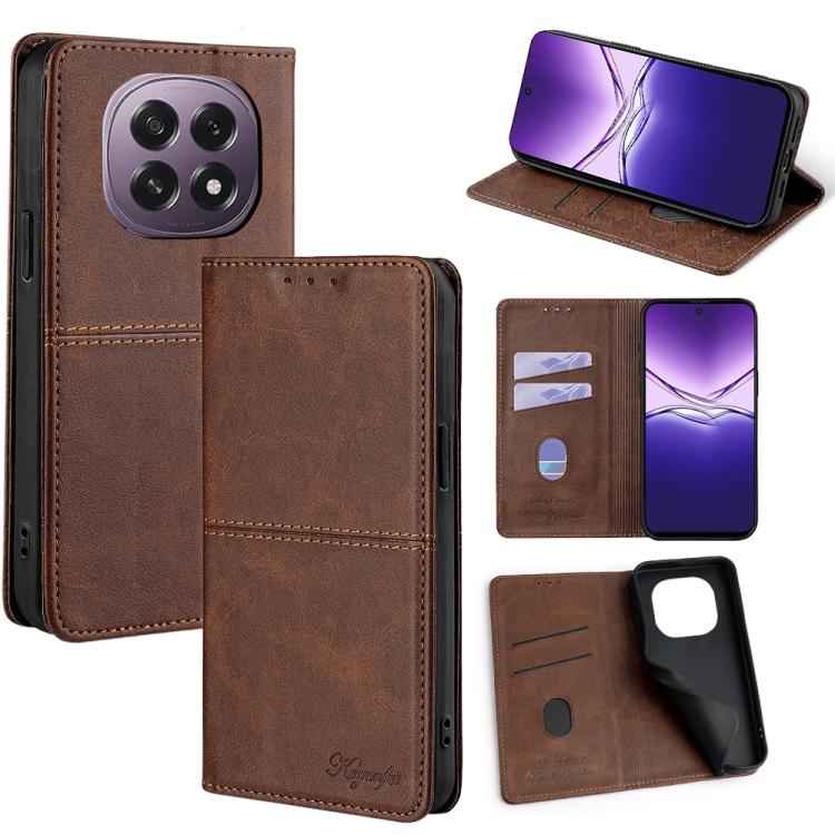 Cow Texture Magnetic Leather Phone Case, For OPPO Find X8 Ultra 5G, For OPPO F29 5G Global, For OPPO A5 Pro 5G Global, For OPPO A3 5G India, For OPPO Reno12 F 5G, For OPPO A3 Pro 5G India, For OPPO Reno12 5G Global, For OPPO A60 4G Global              ...