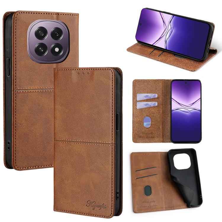 Cow Texture Magnetic Leather Phone Case, For OPPO Find X8 Ultra 5G, For OPPO F29 5G Global, For OPPO A5 Pro 5G Global, For OPPO A3 5G India, For OPPO Reno12 F 5G, For OPPO A3 Pro 5G India, For OPPO Reno12 5G Global, For OPPO A60 4G Global              ...