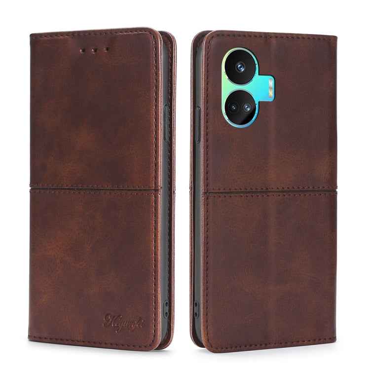 Cow Texture Magnetic Leather Phone Case, For Realme 12 5G, For Realme 12+ 5G, For Realme 12 Pro 5G, For Realme GT5 Pro 5G, For Realme 11 5G, For Realme 11 Pro / 11 Pro+ 5G, For Realme C65 4G, For Realme GT Neo5 SE