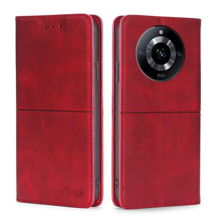 Cow Texture Magnetic Leather Phone Case, For Realme 12 5G, For Realme 12+ 5G, For Realme 12 Pro 5G, For Realme GT5 Pro 5G, For Realme 11 5G, For Realme 11 Pro / 11 Pro+ 5G, For Realme C65 4G, For Realme GT Neo5 SE