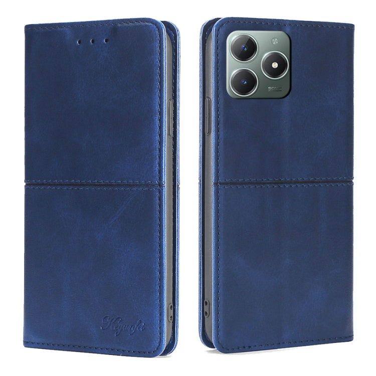 Cow Texture Magnetic Leather Phone Case, For Realme 15T 5G Global, For Realme C71 4G, For Realme GT 7 Global, For Realme 14 5G Global, For Realme P3 Ultra 5G, For Realme P3 Pro 5G Global, For Realme C61 4G, For Realme GT Neo6 SE, For Realme 12 5G