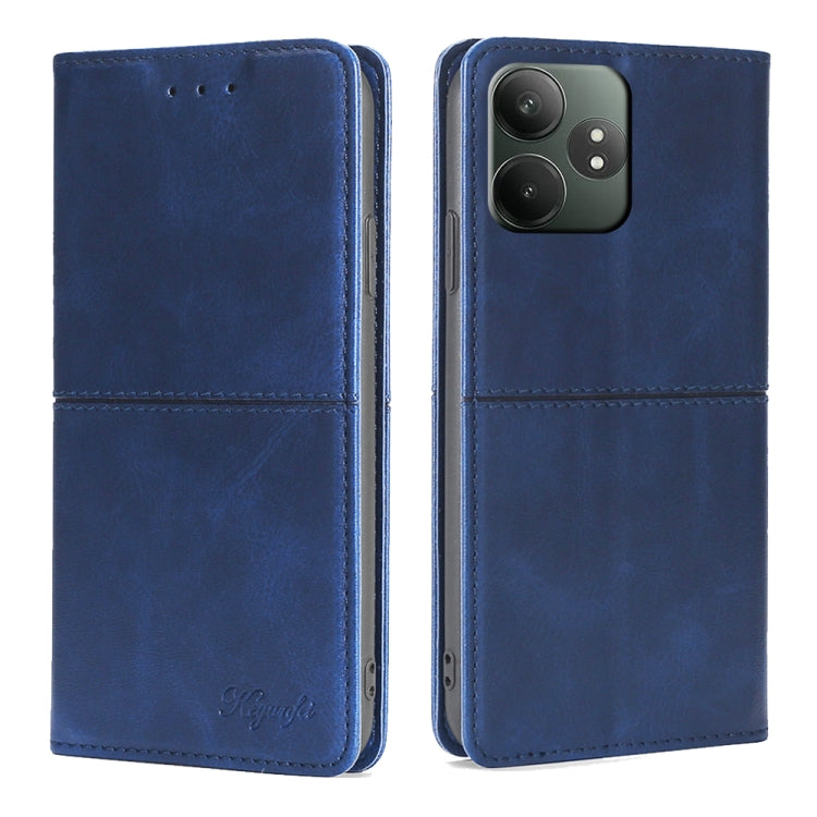 Cow Texture Magnetic Leather Phone Case, For Realme 15T 5G Global, For Realme C71 4G, For Realme GT 7 Global, For Realme 14 5G Global, For Realme P3 Ultra 5G, For Realme P3 Pro 5G Global, For Realme C61 4G, For Realme GT Neo6 SE, For Realme 12 5G