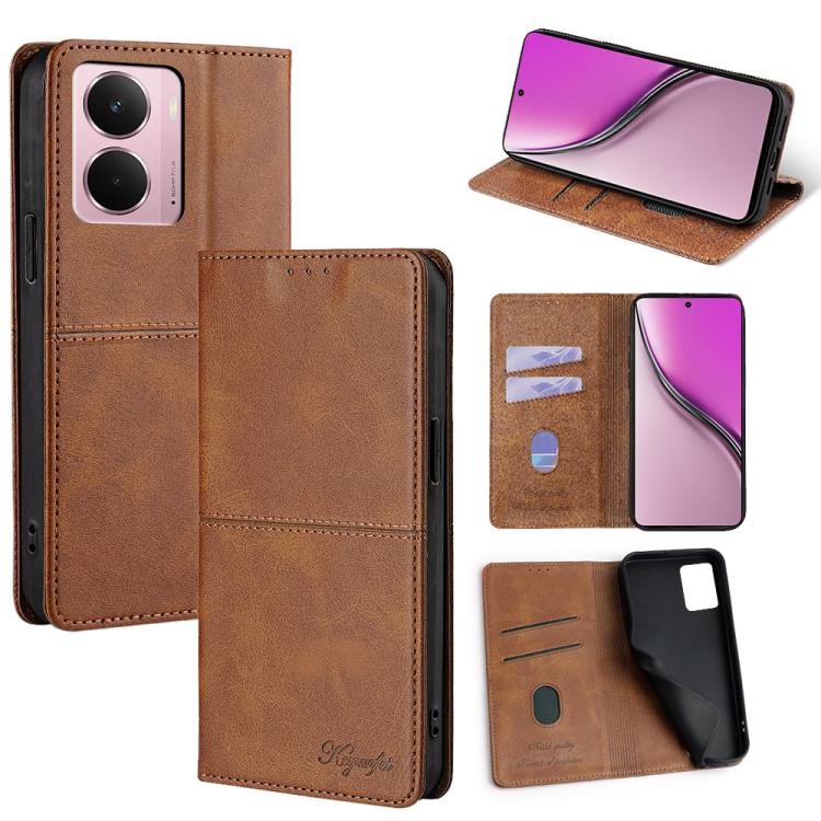 Cow Texture Magnetic Leather Phone Case, For Realme 15T 5G Global, For Realme C71 4G, For Realme GT 7 Global, For Realme 14 5G Global, For Realme P3 Ultra 5G, For Realme P3 Pro 5G Global, For Realme C61 4G, For Realme GT Neo6 SE, For Realme 12 5G