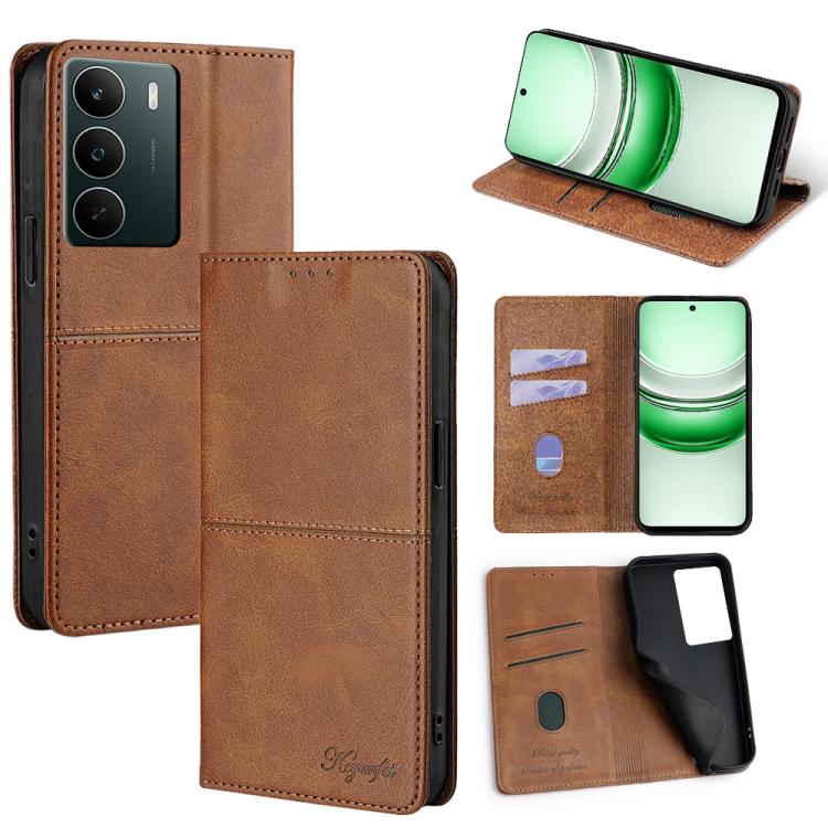 Cow Texture Magnetic Leather Phone Case, For Realme 15T 5G Global, For Realme C71 4G, For Realme GT 7 Global, For Realme 14 5G Global, For Realme P3 Ultra 5G, For Realme P3 Pro 5G Global, For Realme C61 4G, For Realme GT Neo6 SE, For Realme 12 5G