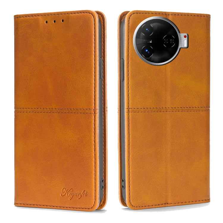 Cow Texture Magnetic Leather Phone Case, For Tecno Pova Slim 5G / Spark Slim 4G, For Tecno Pova 7 Pro, For Tecno Pova 7 5G, For Tecno Spark 40 Pro+ 4G, For Tecno Spark 40 Pro 4G, For Tecno Camon 40 Premier 5G, For Tecno Camon 30 Premier 5G             ...