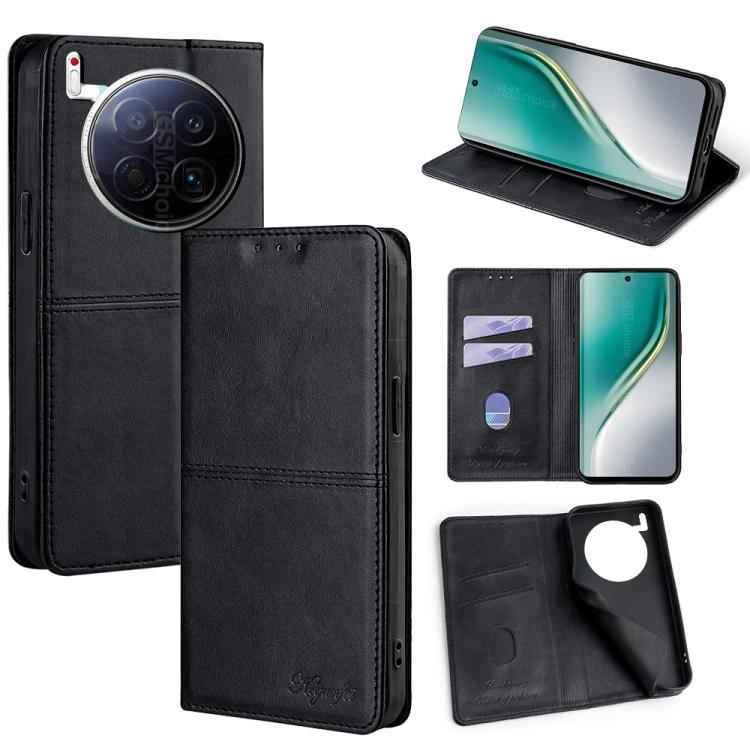 Cow Texture Magnetic Leather Phone Case, For Tecno Pova Slim 5G / Spark Slim 4G, For Tecno Pova 7 Pro, For Tecno Pova 7 5G, For Tecno Spark 40 Pro+ 4G, For Tecno Spark 40 Pro 4G, For Tecno Camon 40 Premier 5G, For Tecno Camon 30 Premier 5G             ...