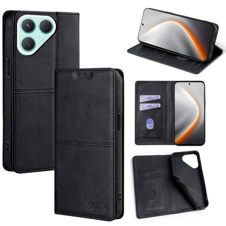 Cow Texture Magnetic Leather Phone Case, For Tecno Pova Slim 5G / Spark Slim 4G, For Tecno Pova 7 Pro, For Tecno Pova 7 5G, For Tecno Spark 40 Pro+ 4G, For Tecno Spark 40 Pro 4G, For Tecno Camon 40 Premier 5G, For Tecno Camon 30 Premier 5G             ...