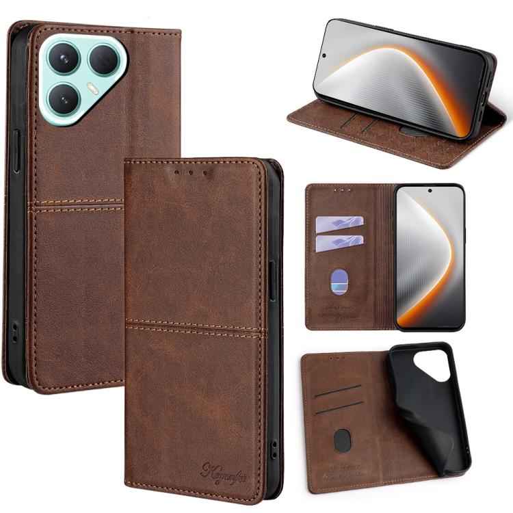 Cow Texture Magnetic Leather Phone Case, For Tecno Pova Slim 5G / Spark Slim 4G, For Tecno Pova 7 Pro, For Tecno Pova 7 5G, For Tecno Spark 40 Pro+ 4G, For Tecno Spark 40 Pro 4G, For Tecno Camon 40 Premier 5G, For Tecno Camon 30 Premier 5G             ...
