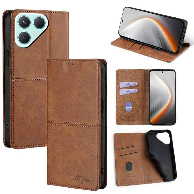 Cow Texture Magnetic Leather Phone Case, For Tecno Pova Slim 5G / Spark Slim 4G, For Tecno Pova 7 Pro, For Tecno Pova 7 5G, For Tecno Spark 40 Pro+ 4G, For Tecno Spark 40 Pro 4G, For Tecno Camon 40 Premier 5G, For Tecno Camon 30 Premier 5G             ...