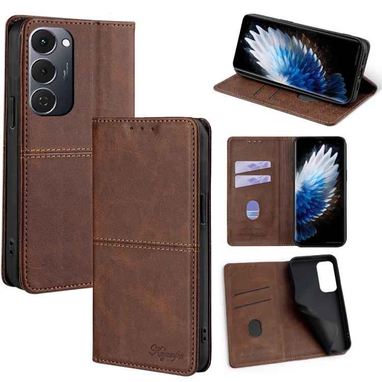 Cow Texture Magnetic Leather Phone Case, For Tecno Pova Slim 5G / Spark Slim 4G, For Tecno Pova 7 Pro, For Tecno Pova 7 5G, For Tecno Spark 40 Pro+ 4G, For Tecno Spark 40 Pro 4G, For Tecno Camon 40 Premier 5G, For Tecno Camon 30 Premier 5G             ...