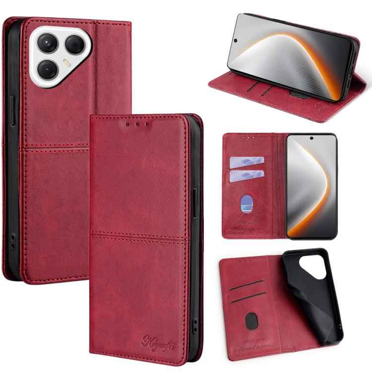 Cow Texture Magnetic Leather Phone Case, For Tecno Pova Slim 5G / Spark Slim 4G, For Tecno Pova 7 Pro, For Tecno Pova 7 5G, For Tecno Spark 40 Pro+ 4G, For Tecno Spark 40 Pro 4G, For Tecno Camon 40 Premier 5G, For Tecno Camon 30 Premier 5G             ...