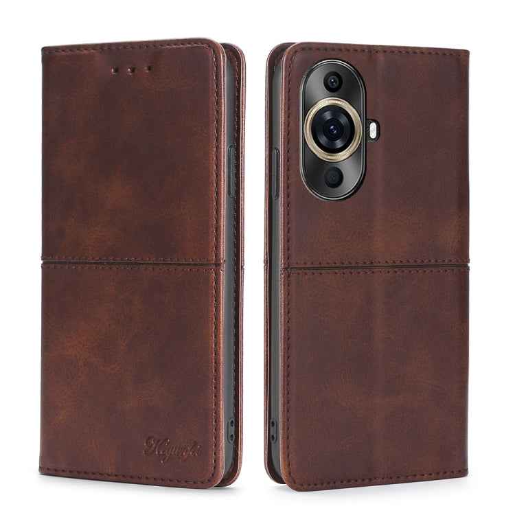 Cow Texture Magnetic Leather Phone Case, For Huawei nova 12 5G, For Huawei nova 11 Pro 4G / 11 Ultra 4G, For Huawei nova 11 4G