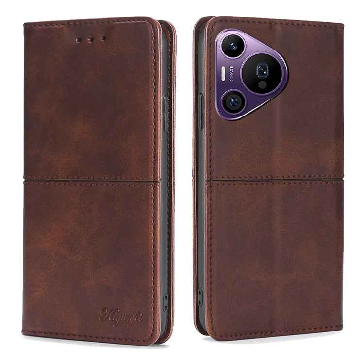 Cow Texture Magnetic Leather Phone Case, For Huawei Maimang 40 5G, For Huawei Pura 80 5G, For Huawei nova 14 Ultra 5G, For Huawei nova 14 Pro 5G, For Huawei nova 14 5G, For Huawei Pura 70 Pro / 70 Pro+ 5G, For Huawei Pura 70 Ultra 5G                   ...