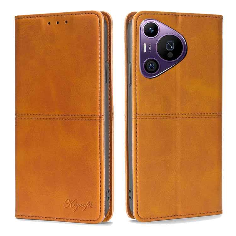 Cow Texture Magnetic Leather Phone Case, For Huawei Maimang 40 5G, For Huawei Pura 80 5G, For Huawei nova 14 Ultra 5G, For Huawei nova 14 Pro 5G, For Huawei nova 14 5G, For Huawei Pura 70 Pro / 70 Pro+ 5G, For Huawei Pura 70 Ultra 5G                   ...